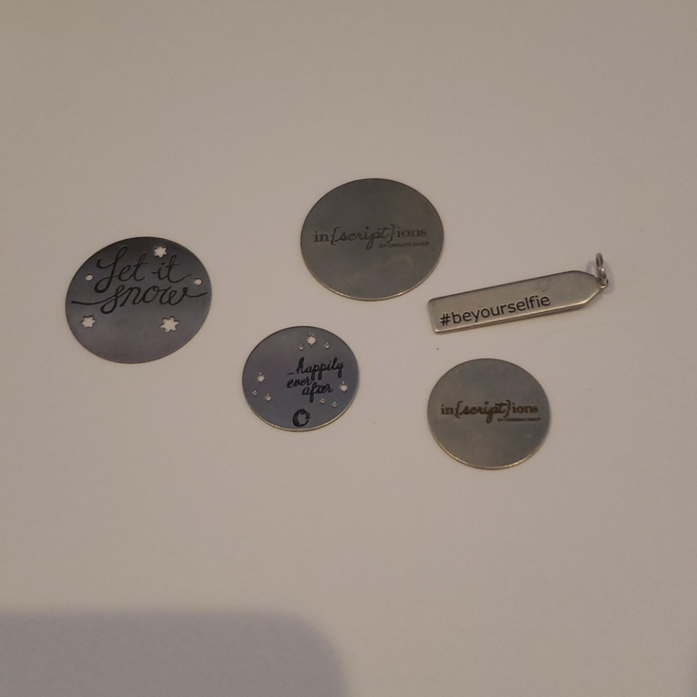 Stamped plates origami owl